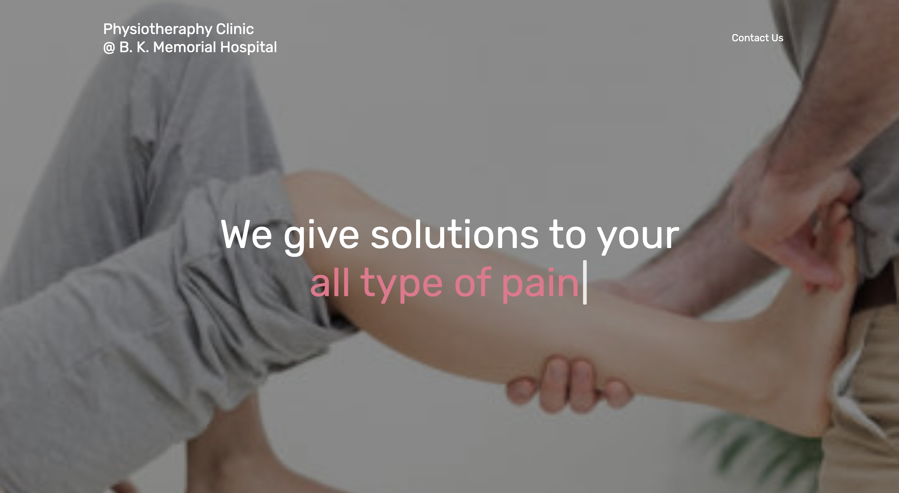 BK Memorial Hospital Website